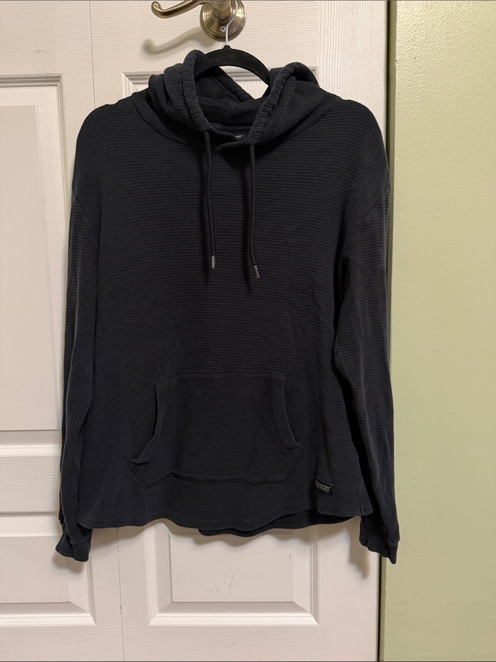 Hollister Black Hoodie with Pullover Hood